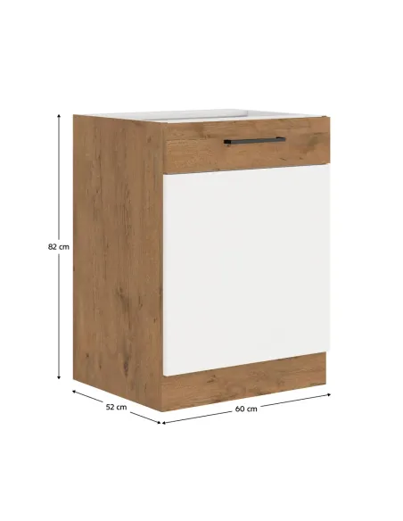 Cabinet bucătărie VEGA D60, 60x52x82 cm, PAL melaminat | MobilaOK