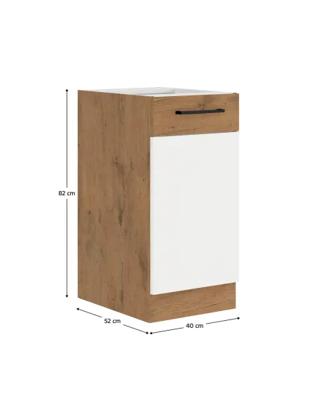 Dulap inferior VEGA, bucătărie, 40x52x82 cm, PAL melaminat | MobilaOK