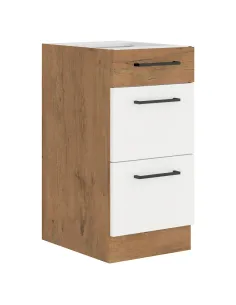 Dulap bucatarie VEGA Ducat inferior 3 sertare, 40x52x82 cm, PAL melaminat | MobilaOK