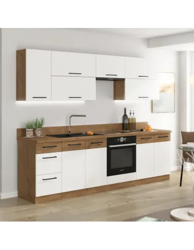 Dulap bucatarie VEGA Ducat inferior 3 sertare, 40x52x82 cm, PAL melaminat | MobilaOK