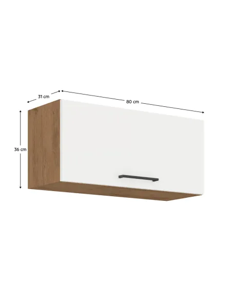 Cabinet superior VEGA 80, bucătărie, 80x31x36 cm, PAL melaminat | MobilaOK