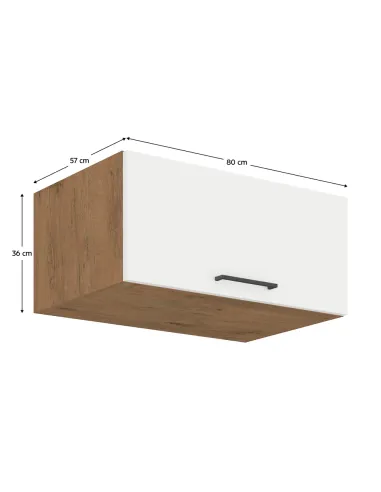 Dulap superior VEGA, bucatarie, 80x57x36 cm, PAL melaminat | MobilaOK