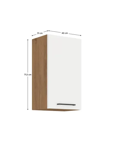 Dulap superior VEGA, bucatarie, 40x31x71.5 cm, PAL melaminat | MobilaOK