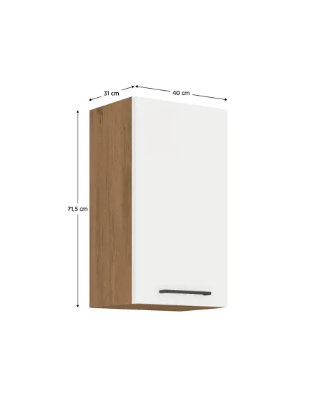 Dulap superior VEGA, bucatarie, 40x31x71.5 cm, PAL melaminat | MobilaOK