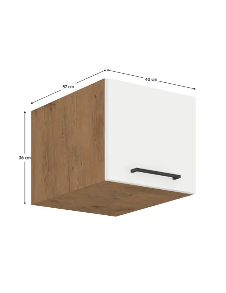 Dulap superior VEGA, bucatarie, 40x57x36 cm, PAL melaminat | MobilaOK
