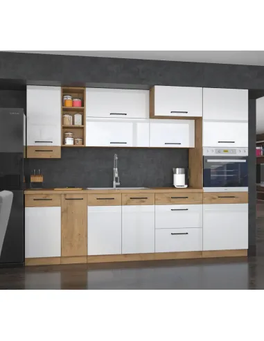 Dulap VEGA, bucatarie, 60x57x210 cm, PAL melaminat | MobilaOK