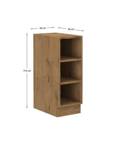 Dulap inferior VEGA, bucătărie, 30x50x82 cm, PAL melaminat | MobilaOK
