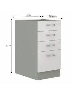 Cabinet bucătărie PRADO, 40x60x82 cm, PAL melaminat | MobilaOK 2