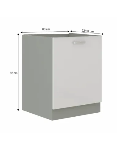 Cabinet bucătărie PRADO 60x60x82 cm PAL melaminat | MobilaOK