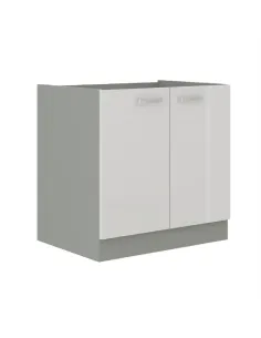 Cabinet bucătărie PRADO 80D 2F BB, 80x60x82 cm, PAL melaminat | MobilaOK
