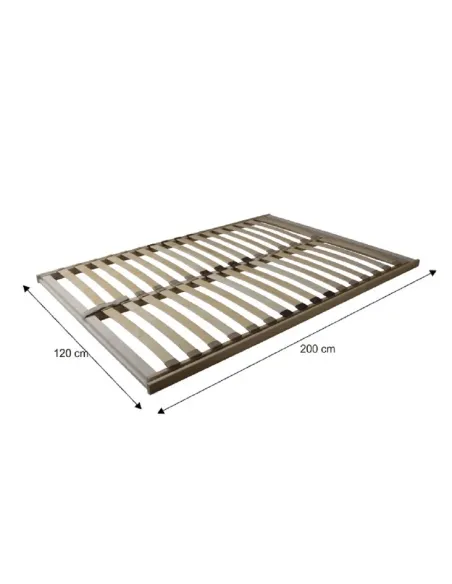 Somerie BASIC FLEX FRONT, dormitor, 120x200 cm, lemn mesteacăn | MobilaOK