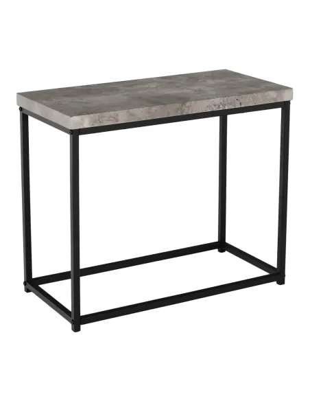 Măsuță de cafea TENDER living 60x30x50 cm Oțel/Lemn | MobilaOK