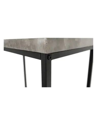 Măsuță de cafea TENDER living 60x30x50 cm Oțel/Lemn | MobilaOK