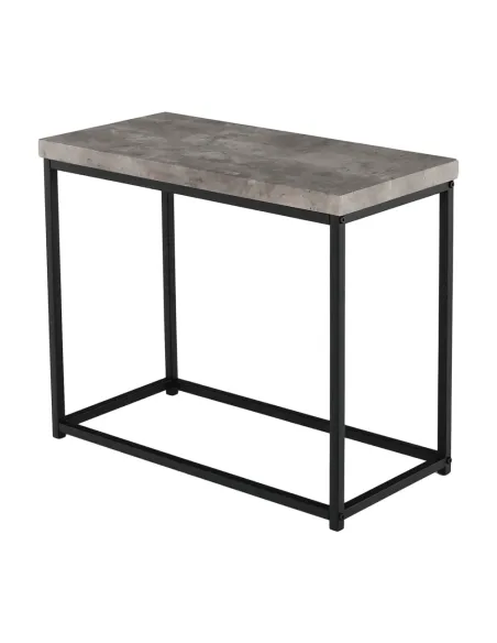 Măsuță de cafea TENDER living 60x30x50 cm Oțel/Lemn | MobilaOK
