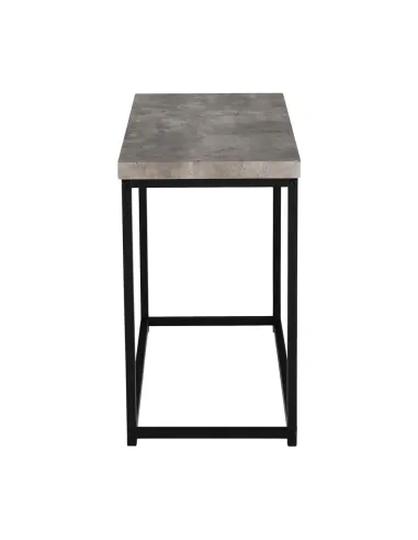 Măsuță de cafea TENDER living 60x30x50 cm Oțel/Lemn | MobilaOK