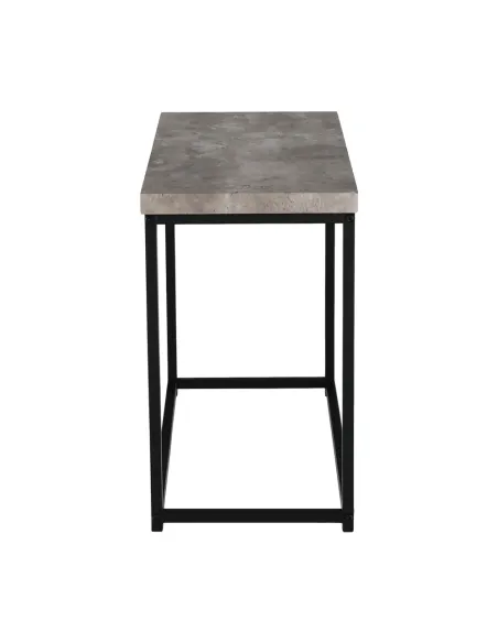 Măsuță de cafea TENDER living 60x30x50 cm Oțel/Lemn | MobilaOK