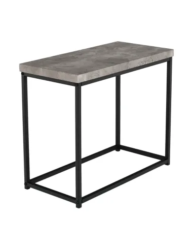 Măsuță de cafea TENDER living 60x30x50 cm Oțel/Lemn | MobilaOK