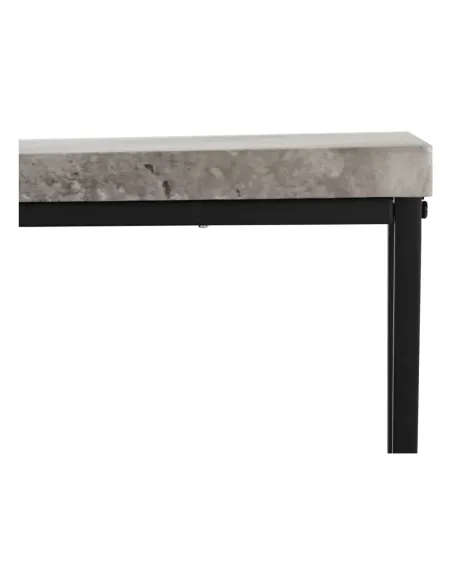 Măsuță de cafea TENDER living 60x30x50 cm Oțel/Lemn | MobilaOK