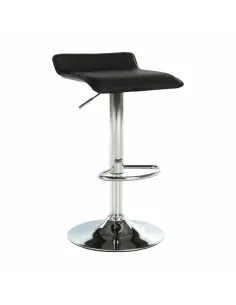 Scaun de bar LARIA NEW, bucătarie/bar, 37x38.5x64-85 cm, piele eco/crom | MobilaOK