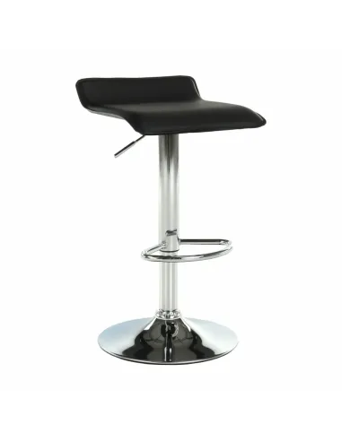 Scaun de bar LARIA NEW, bucătarie/bar, 37x38.5x64-85 cm, piele eco/crom | MobilaOK