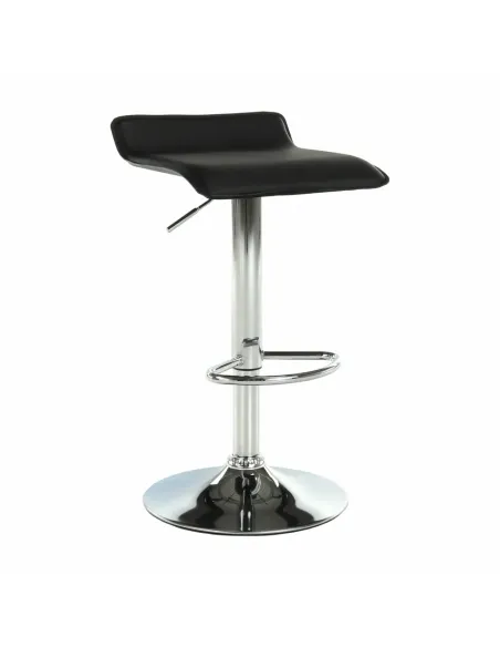 Scaun de bar LARIA NEW, bucătarie/bar, 37x38.5x64-85 cm, piele eco/crom | MobilaOK