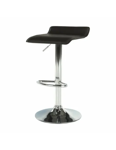 Scaun de bar LARIA NEW, bucătarie/bar, 37x38.5x64-85 cm, piele eco/crom | MobilaOK