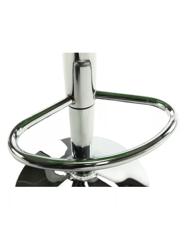 Scaun de bar LARIA NEW, bucătarie/bar, 37x38.5x64-85 cm, piele eco/crom | MobilaOK