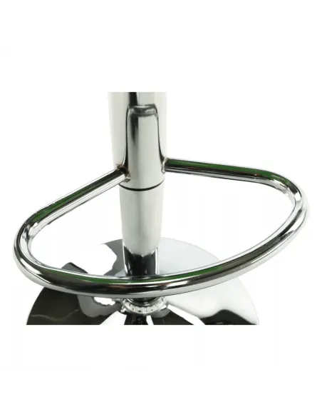 Scaun de bar LARIA NEW, bucătarie/bar, 37x38.5x64-85 cm, piele eco/crom | MobilaOK