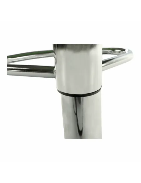 Scaun de bar LARIA NEW, bucătarie/bar, 37x38.5x64-85 cm, piele eco/crom | MobilaOK
