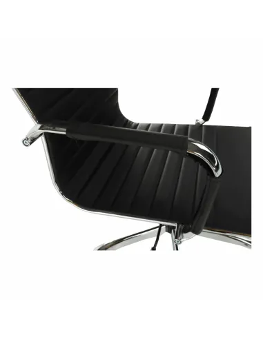 Scaun de birou AZURE 2, birou, 54.5x63x106-114 cm, piele ecologică/crom | MobilaOK