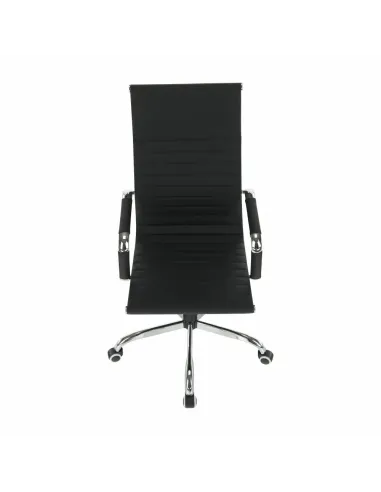 Scaun de birou AZURE 2, birou, 54.5x63x106-114 cm, piele ecologică/crom | MobilaOK