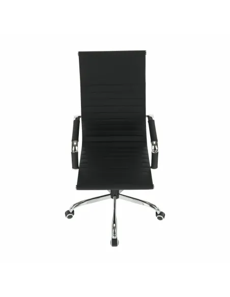 Scaun de birou AZURE 2, birou, 54.5x63x106-114 cm, piele ecologică/crom | MobilaOK