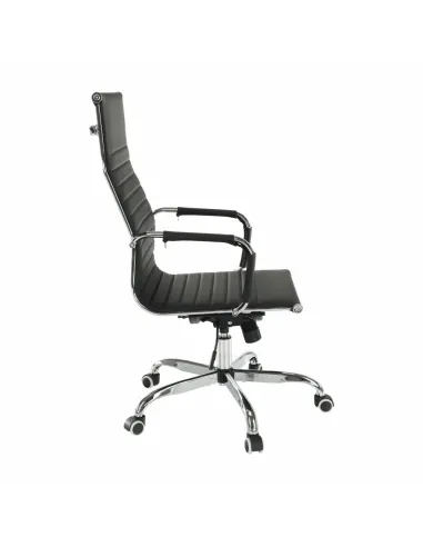 Scaun de birou AZURE 2, birou, 54.5x63x106-114 cm, piele ecologică/crom | MobilaOK