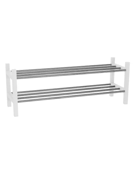 Dulap încălțăminte BRESO, dormitor/hol, 100x30x37 cm, MDF/metal, KONDELA | MobilaOK