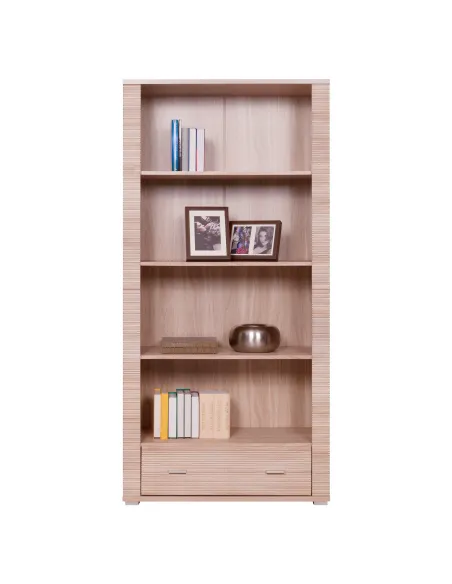 Raft GRAND 07, pentru living, dormitor, birou, 92.8x192x39 cm, PAL melaminat | MobilaOK