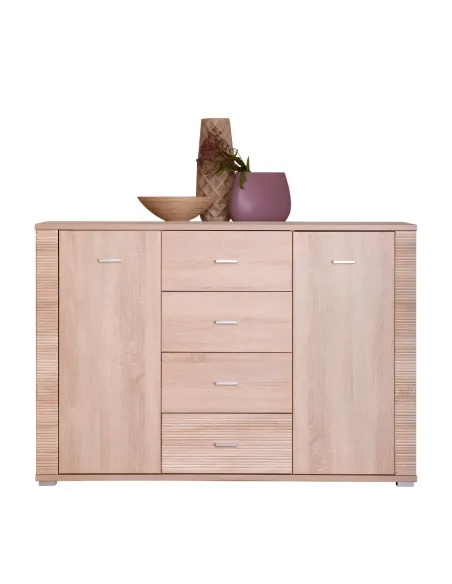 Comodă GRAND, pentru living/dormitor/birou, 140x96x39 cm, PAL melaminat | MobilaOK