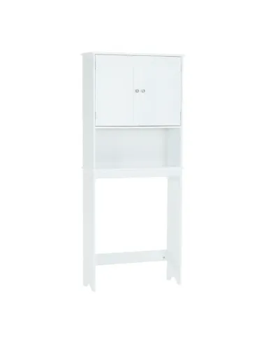 Dulap deasupra WC, ATENE TYP 5, baie, 65x22.5x155 cm, MDF lăcuit | MobilaOK