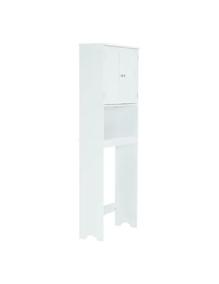 Dulap deasupra WC, ATENE TYP 5, baie, 65x22.5x155 cm, MDF lăcuit | MobilaOK