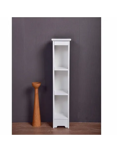 Etajeră ATENE TYP 6, hol/dormitor/birou, 17x17x80.5 cm, MDF lacuit | MobilaOK