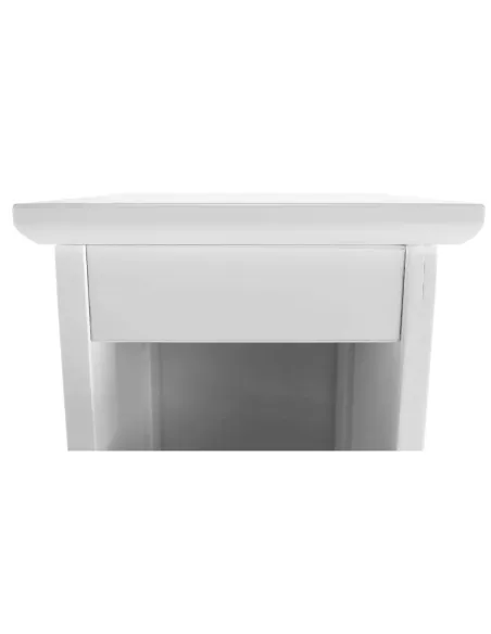 Etajeră ATENE TYP 6, hol/dormitor/birou, 17x17x80.5 cm, MDF lacuit | MobilaOK
