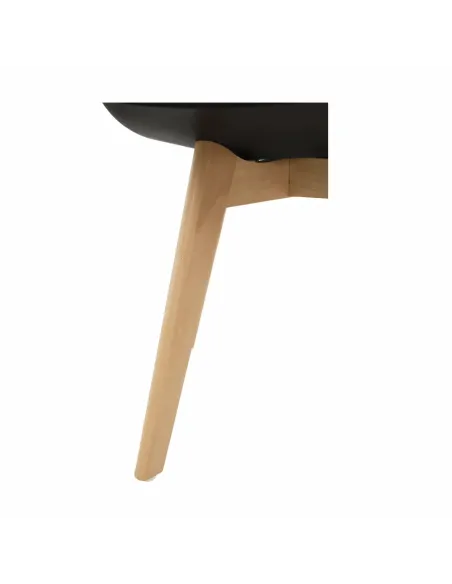 Scaun BALI 2 NEW pentru birou/living, 48x54x80 cm, din lemn/plastic/piele ecologică | MobilaOK