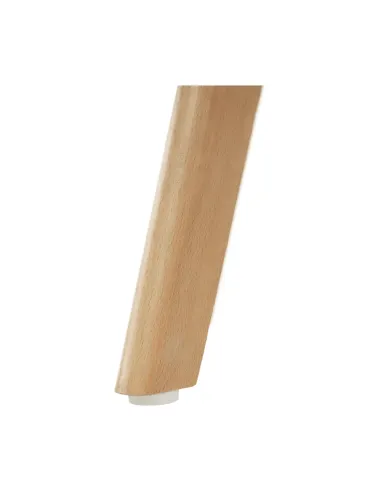 Scaun BALI 2 NEW pentru birou/living, 48x54x80 cm, din lemn/plastic/piele ecologică | MobilaOK