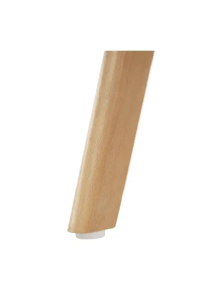 Scaun BALI 2 NEW pentru birou/living, 48x54x80 cm, din lemn/plastic/piele ecologică | MobilaOK