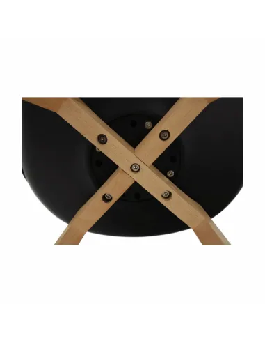 Scaun BALI 2 NEW pentru birou/living, 48x54x80 cm, din lemn/plastic/piele ecologică | MobilaOK