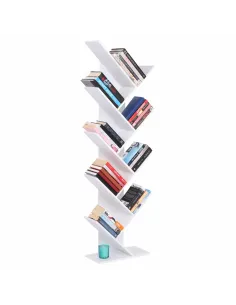 Raft, BAKI NEW TYP 1, bibliotecă living/dormitor, 43x20x143.5 cm, PAL melaminat | MobilaOK