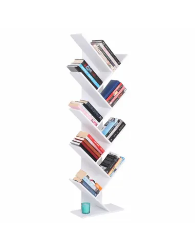 Raft, BAKI NEW TYP 1, bibliotecă living/dormitor, 43x20x143.5 cm, PAL melaminat | MobilaOK
