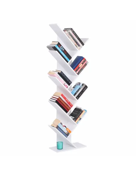Raft, BAKI NEW TYP 1, bibliotecă living/dormitor, 43x20x143.5 cm, PAL melaminat | MobilaOK