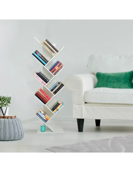 Raft, BAKI NEW TYP 1, bibliotecă living/dormitor, 43x20x143.5 cm, PAL melaminat | MobilaOK