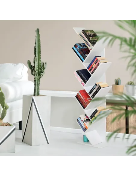 Raft, BAKI NEW TYP 1, bibliotecă living/dormitor, 43x20x143.5 cm, PAL melaminat | MobilaOK