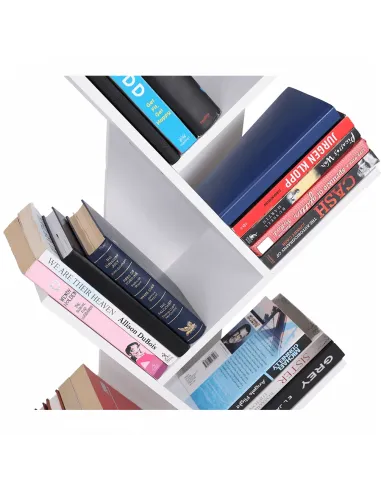 Raft, BAKI NEW TYP 1, bibliotecă living/dormitor, 43x20x143.5 cm, PAL melaminat | MobilaOK